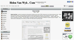 Desktop Screenshot of helenvanwyk.com